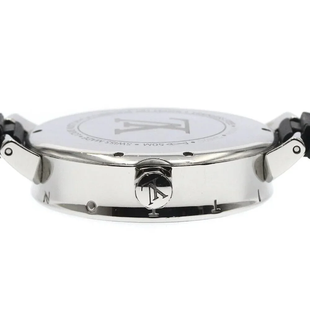 LOUIS VUITTON Tambour Moon Divine QA020 black Dial Quartz Ladies Watch_881587 - Picture 4 of 7